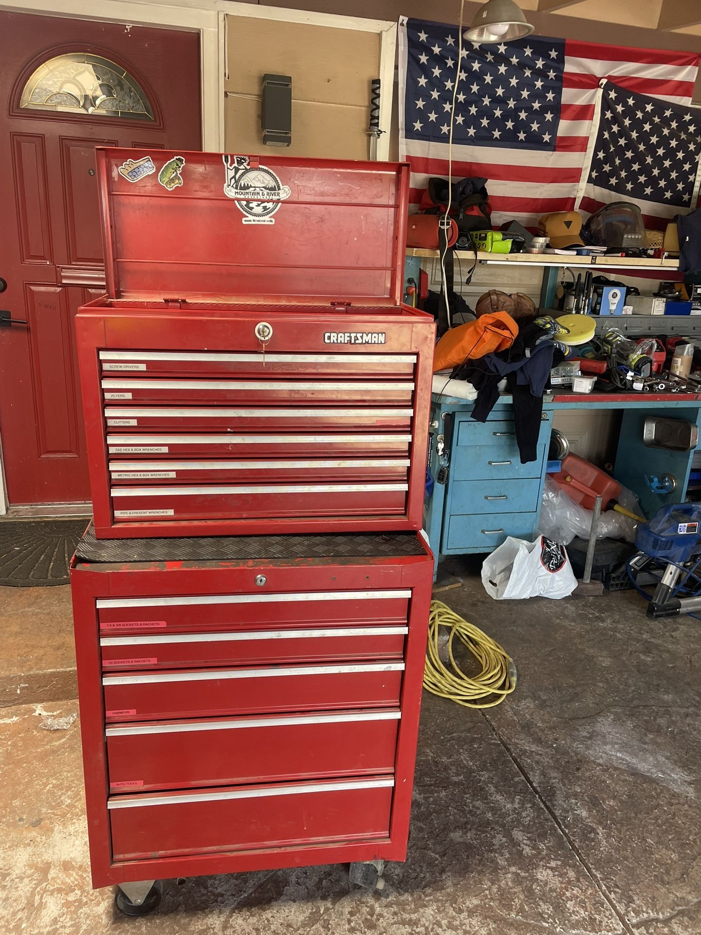 CRAFTSMAN TOOL BOX / KEYS