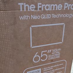 TV SAMSUNG THE FRAME PRO 65".