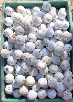 555 mixed brand golfballs