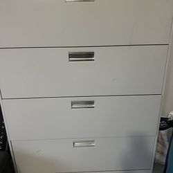 2 Lateral Filing Cabinets