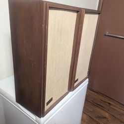 Vintage KLH model Seventeen 17 Acoustic Suspension Speakers