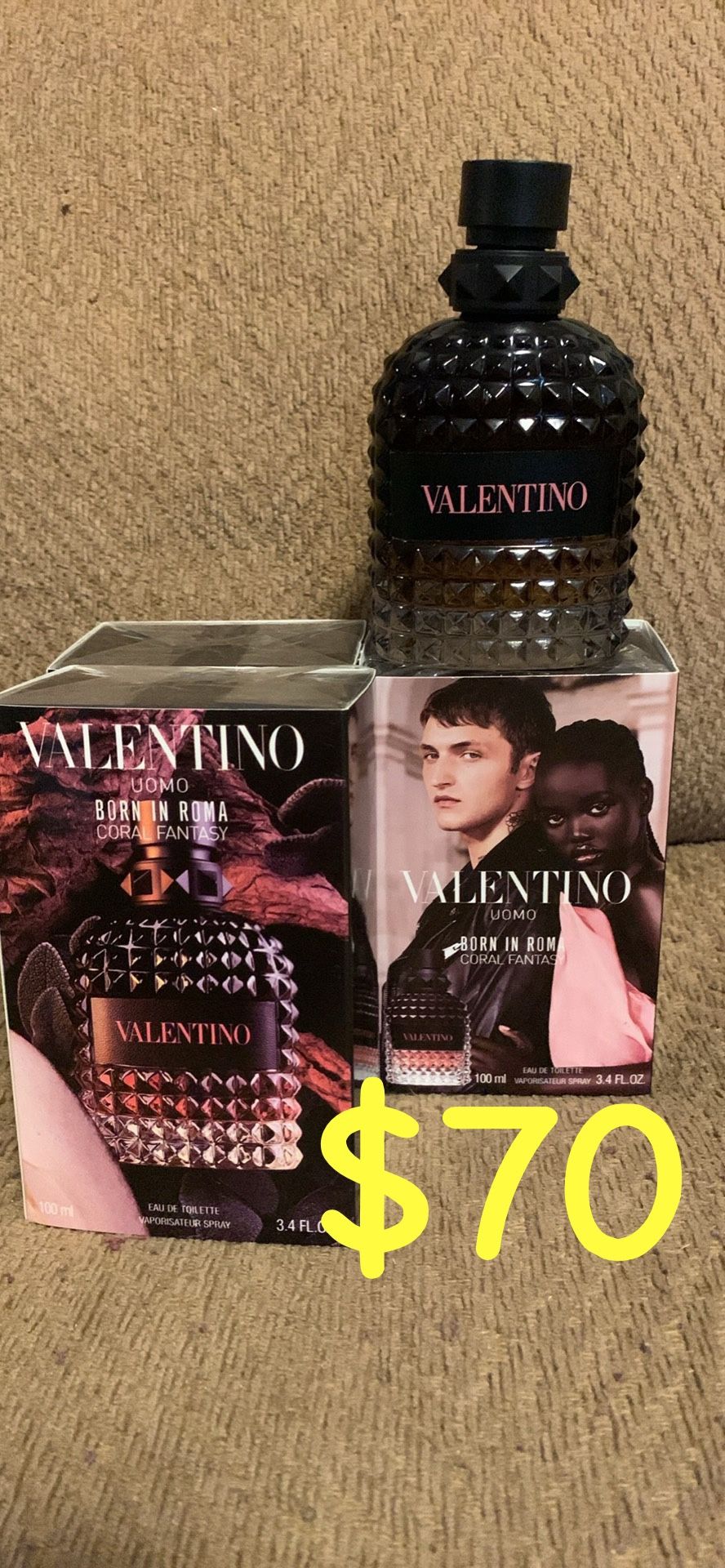 Men’s Valentino (Born In Roma Coral Fantasy) New In Box