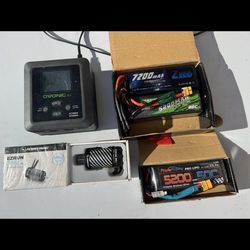 RC Car Brushless Motor, new LiPo Batteries