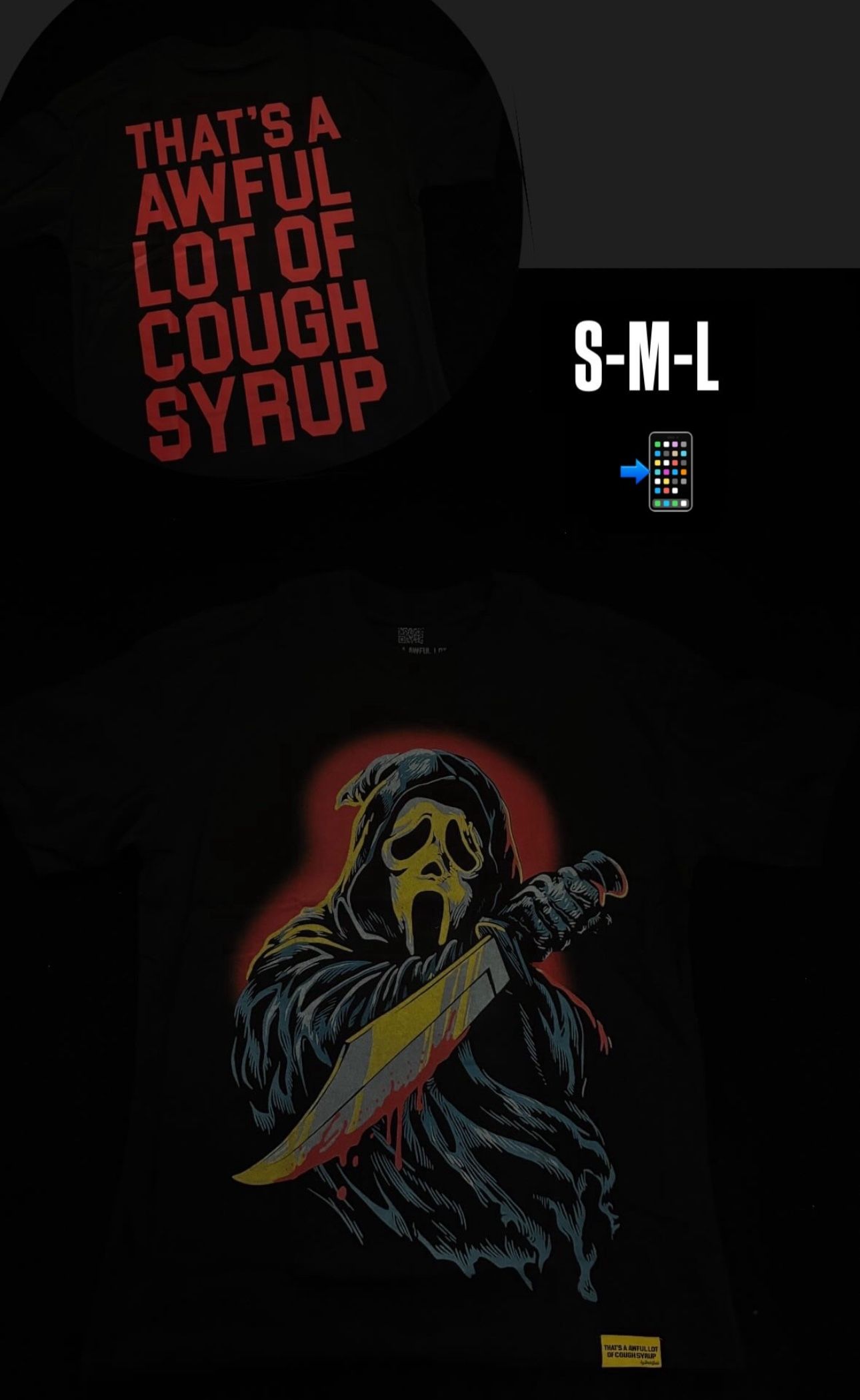 awful lot of cough syrup  