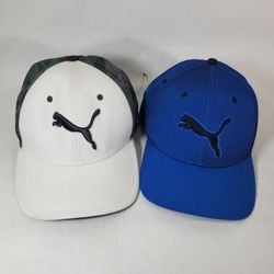 New Two Puma Golf Running Snapback Hat Cap Jordan 