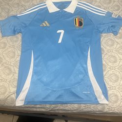 Kevin De bruyne Euro 2024 Belgium jersey