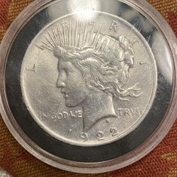 1922 Peace Silver Dollar