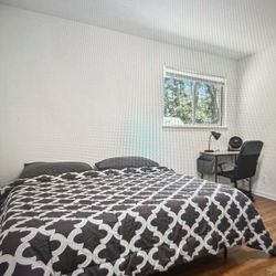 Queen Mattress And Frame (set of two) 