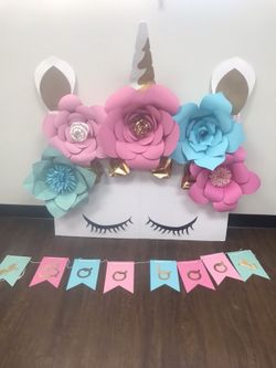 Unicorn Backdrop