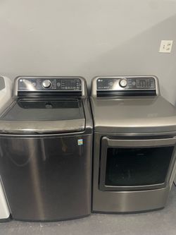 LG Washer And Dryer