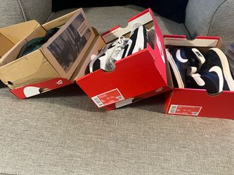 Nikes and fashion on sports sneaks