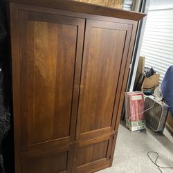 Wood Armoire $150 OBO 