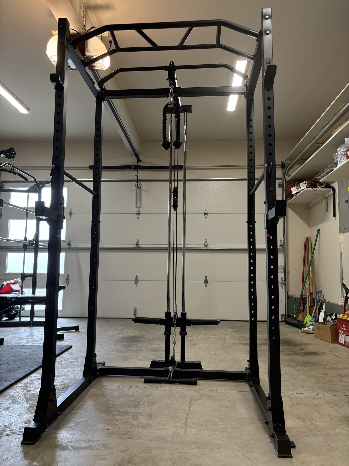 Power Cage With Bench