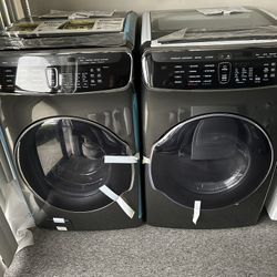 New Open Box Samsung Washer And Gas Dryer