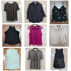 Bundle of women's medium shirts