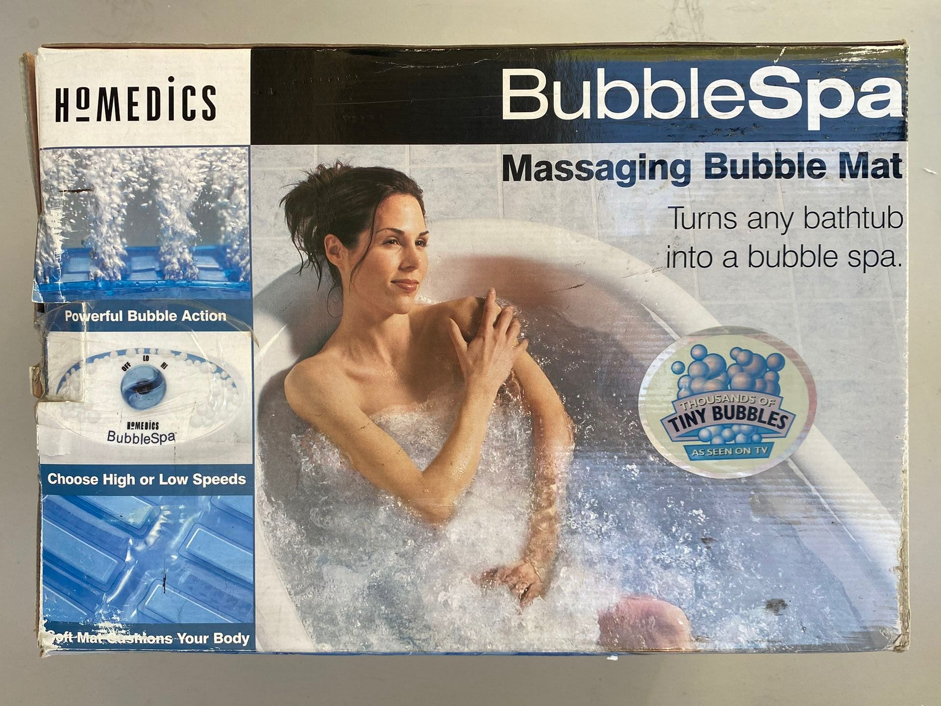 Homedics Turn Any Bath Into A Bubble Spa