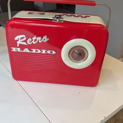 Tin Retro Radio 