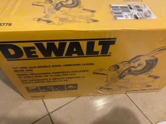 Dewalt sliding miter saw