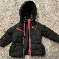 2T Puma Winter Coat / Jacket/ Out wear