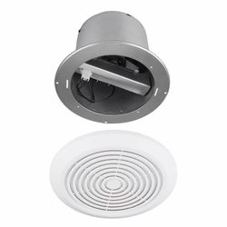 V2262-50 7 Inch Bathroom Exhaust Fan, 50 CFM, 1.0 Sones, 7" Ceiling Exhaust Fan, for 8 Inch Diameter Rough-in Opening, Ideal Ventilation for Bathroom,