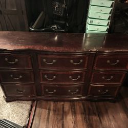Solid Wood Dresser 