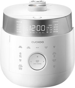 New Cuckoo 6-Cup Twin Pressure Rice Cooler CRP-LHTR0609FW