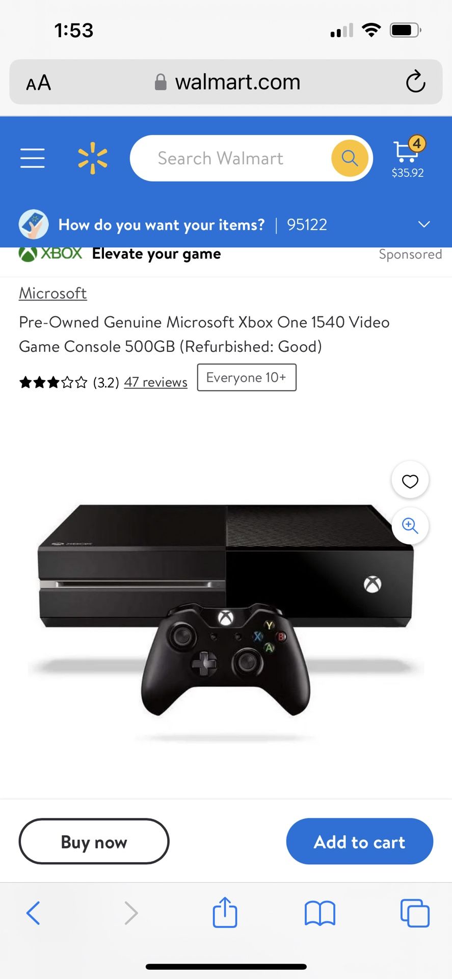 Xbox One 500GB