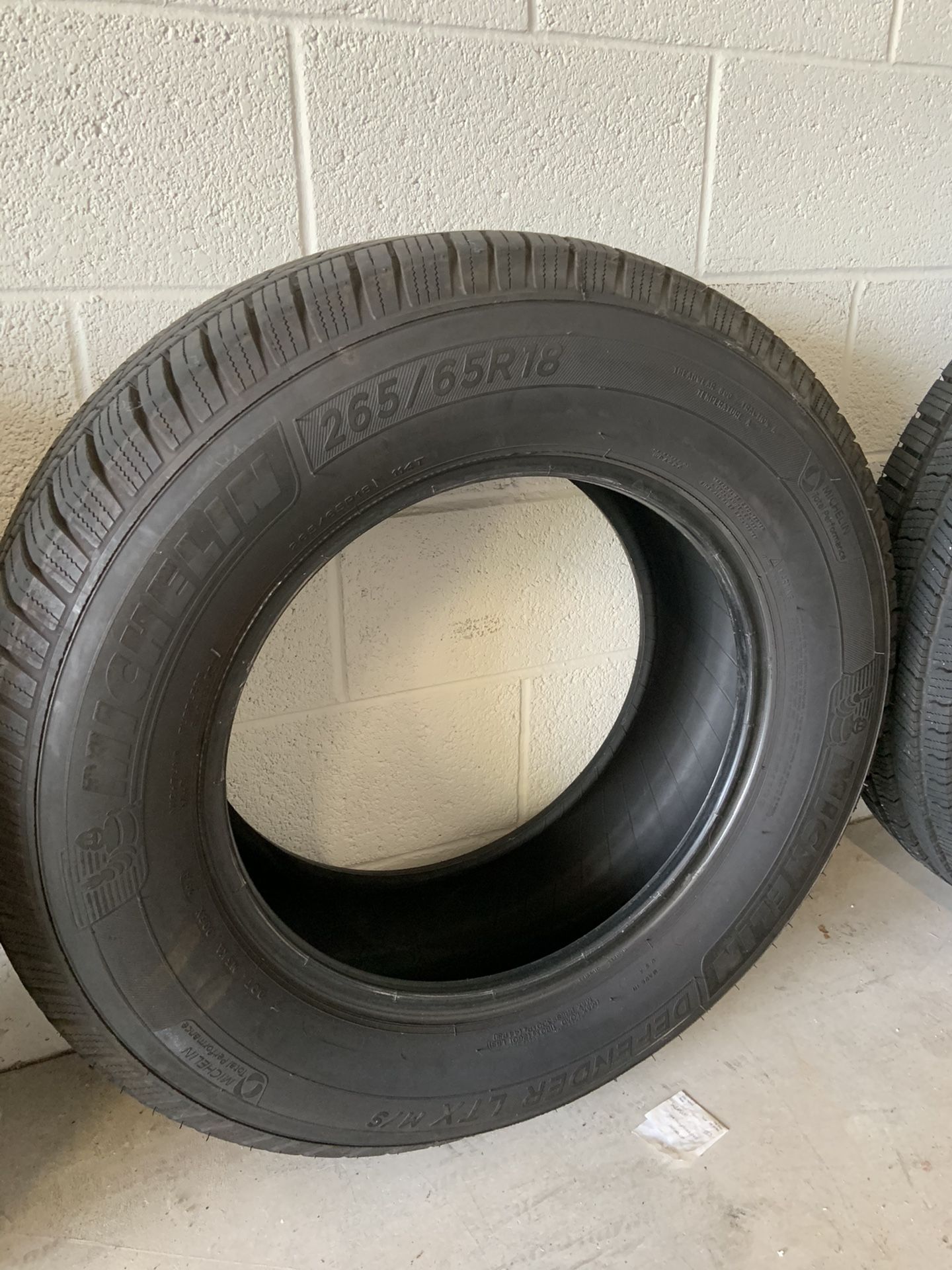 4 Michelin Defender LTX MS 265/65 R18