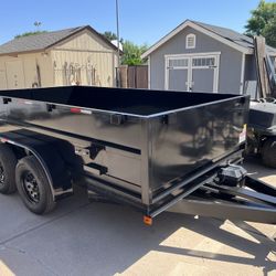 Dump Trailer 1year Old (5200pd Axle) 8X 12 X 2