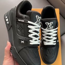 Black LV Trainers 
