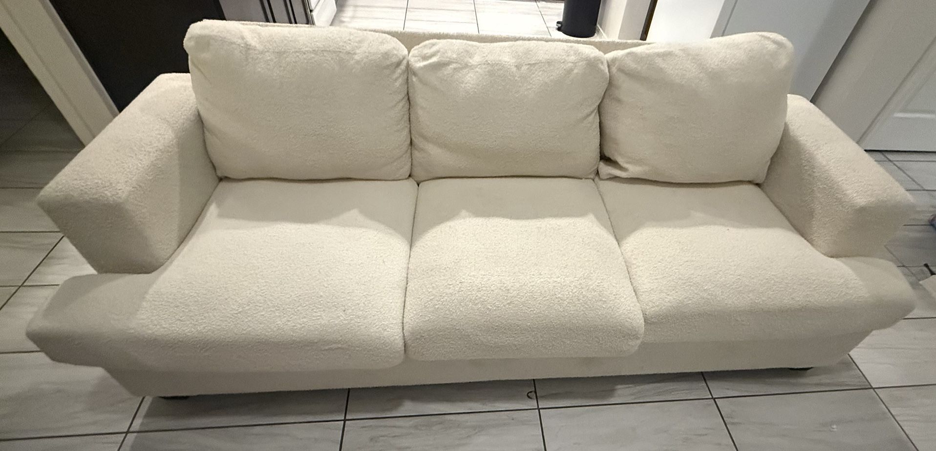 White Living Room Couch