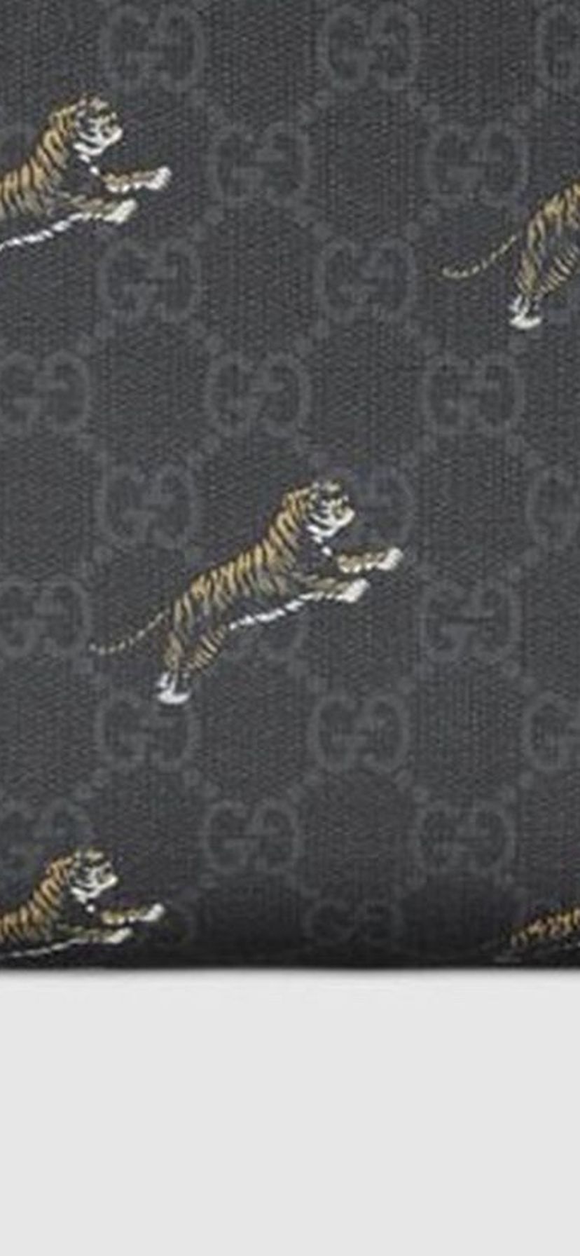 Gucci Supreme Tiger Messenger Bag