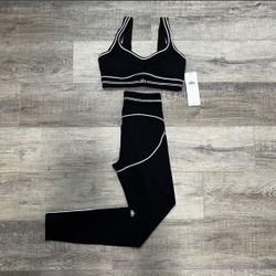 Women’s Gym Set Black Medium