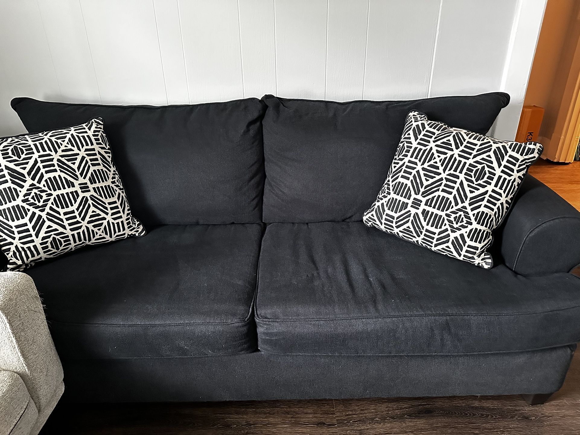 Navy Blue Sofa