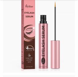 Lash Serum for Eyelash Growth: Rapid Eyelash Growth Serum with Advanced Formula for Longer, Thicker, Fuller Looking Lashes (Pink, 5 ML)