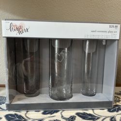 His & Hers Sand Ceremony Glass Set