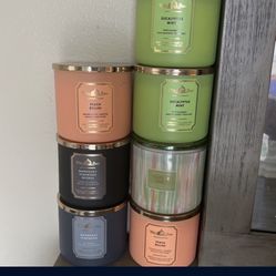 Scented candles 
