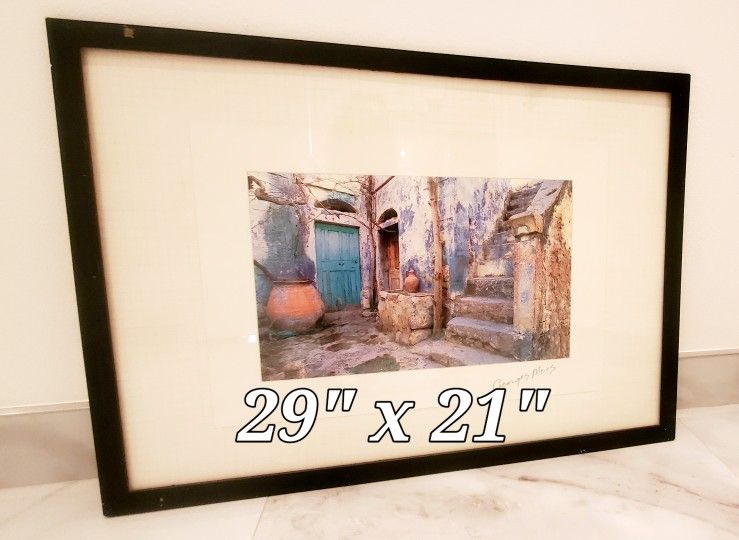Framed Wall Art 29 X 21 Large Size