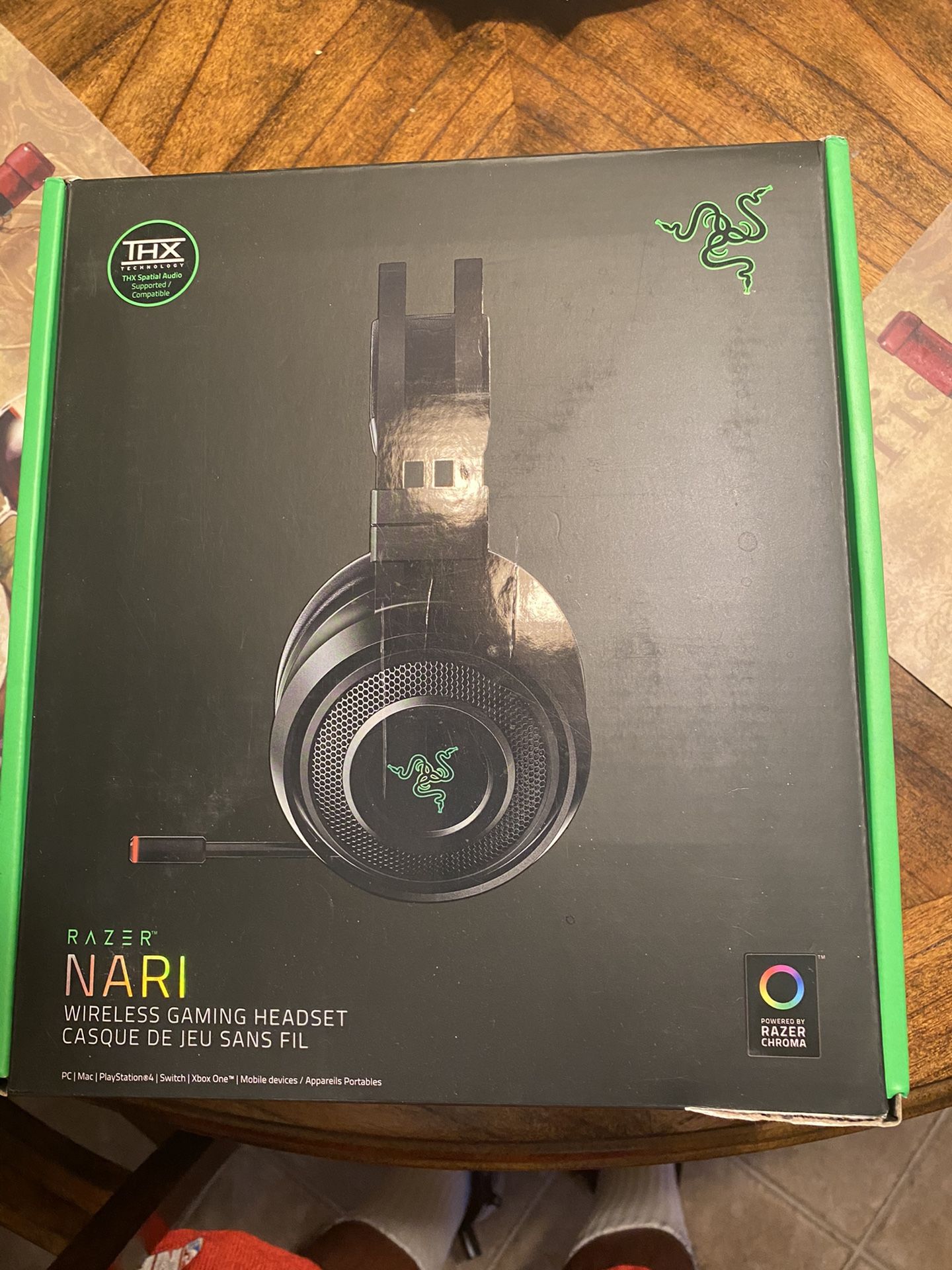 Nari razer wireless headphones for pc