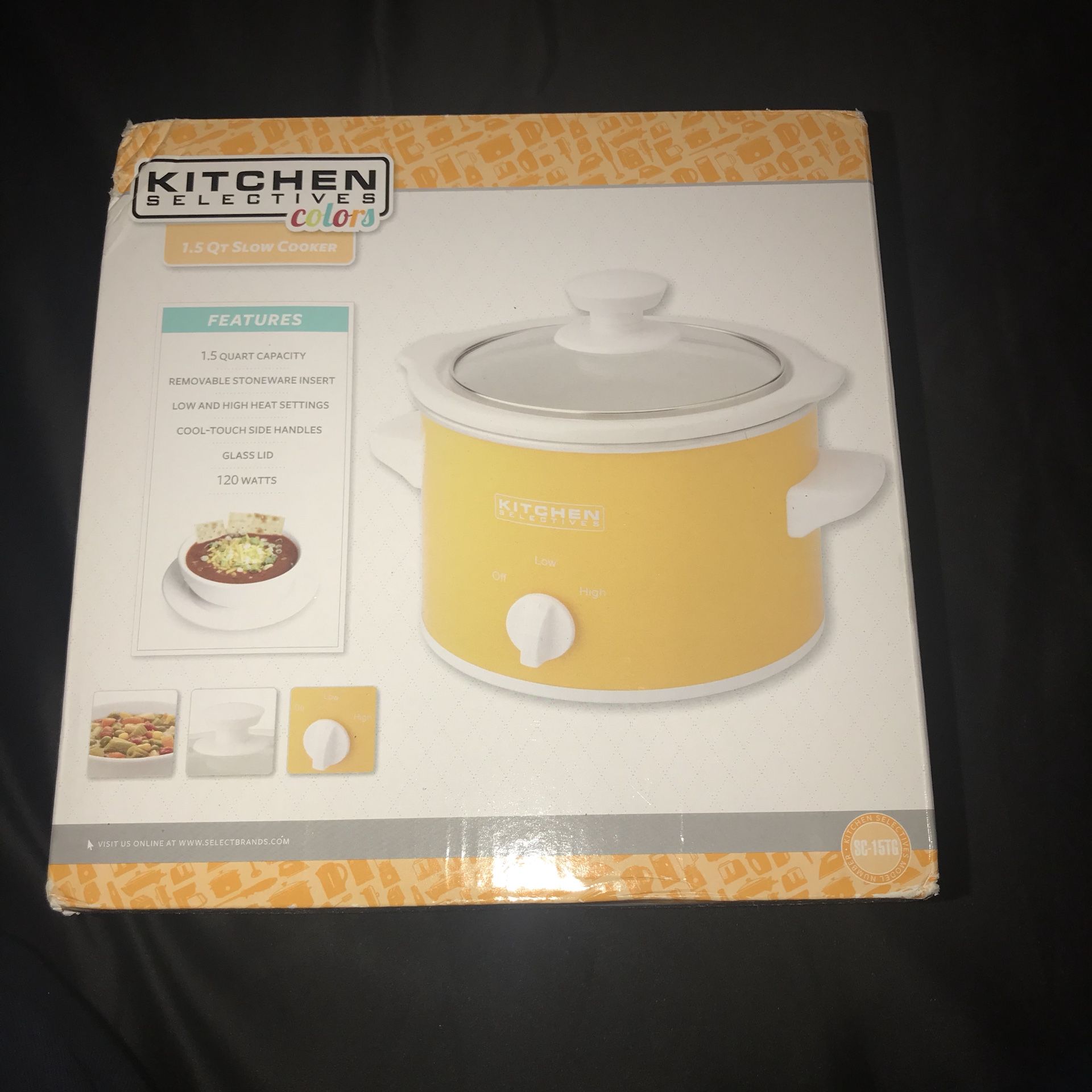 1.5 QT Slow Cooker- New in box