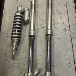 Yamahs yz125 yz250 forks shock suspension yz250f yz450f
