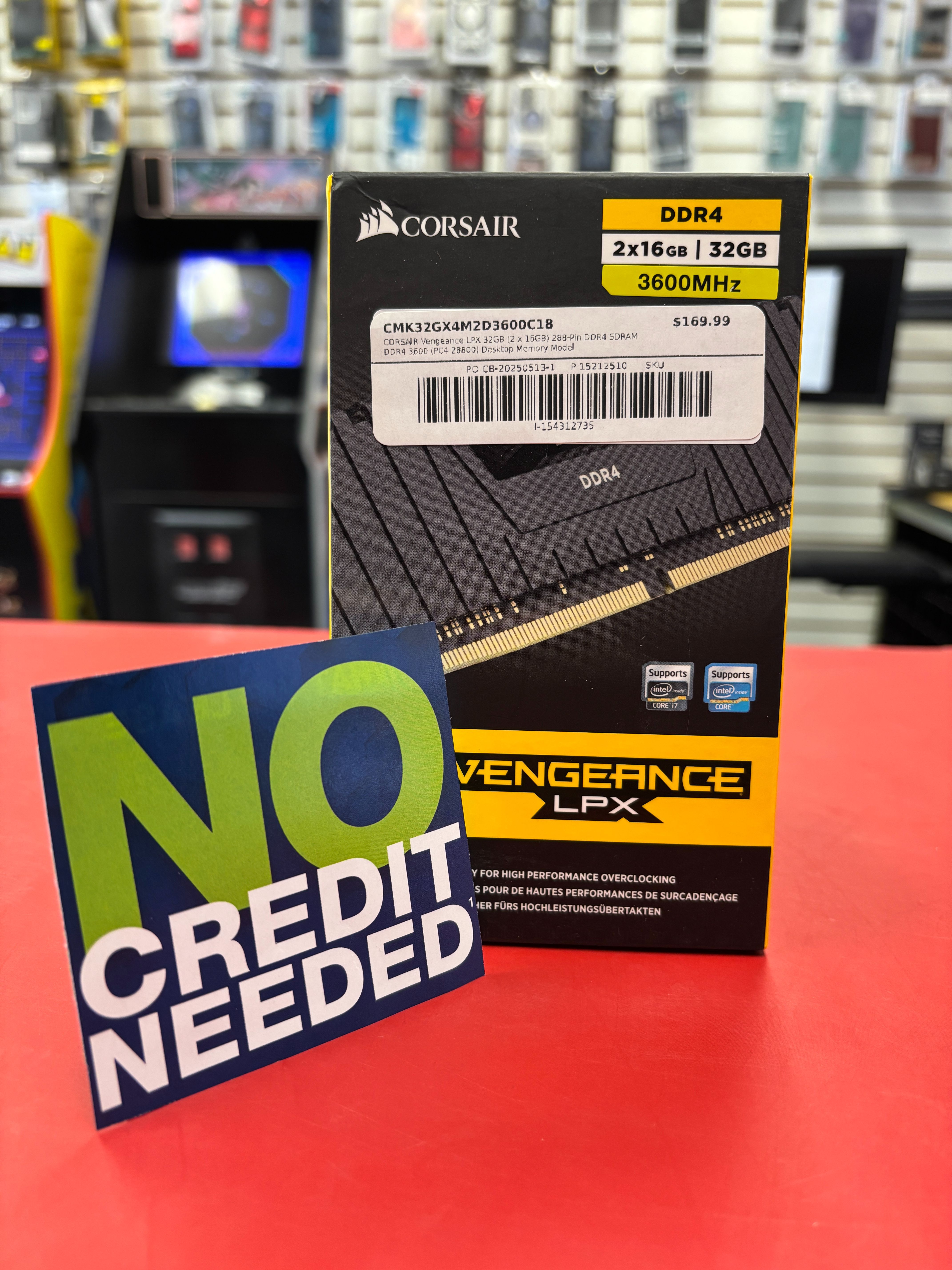 32GB (2x16GB) 288-Pin DDR4 SDRAM | $0 Down!