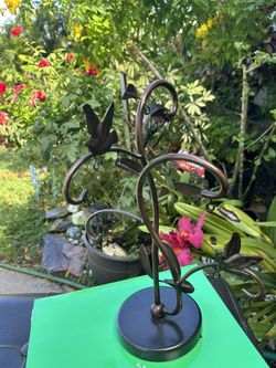 Jewelry Stand Display Tree Branches &birds 14 “ H