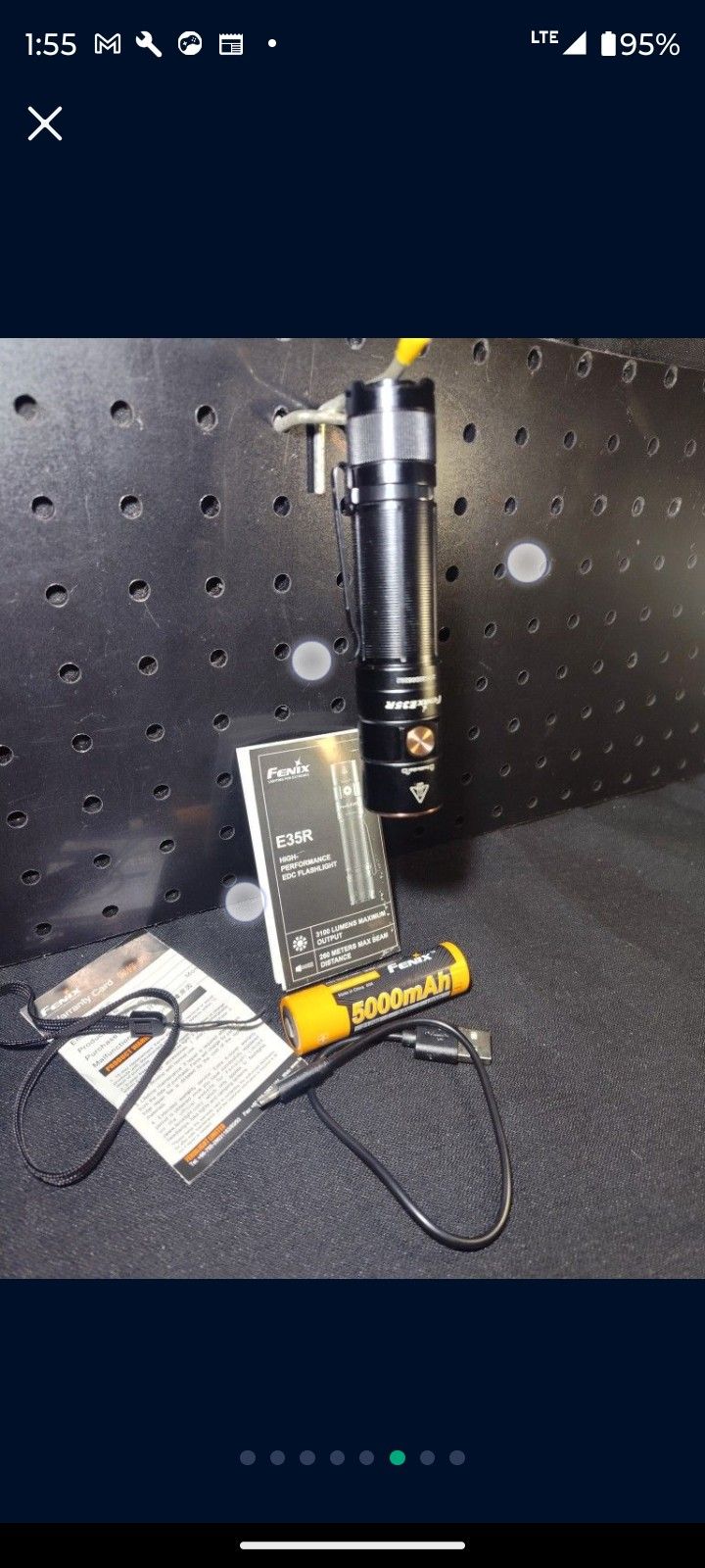 Fenix E35r  3100 Lumen EDC Flashlight