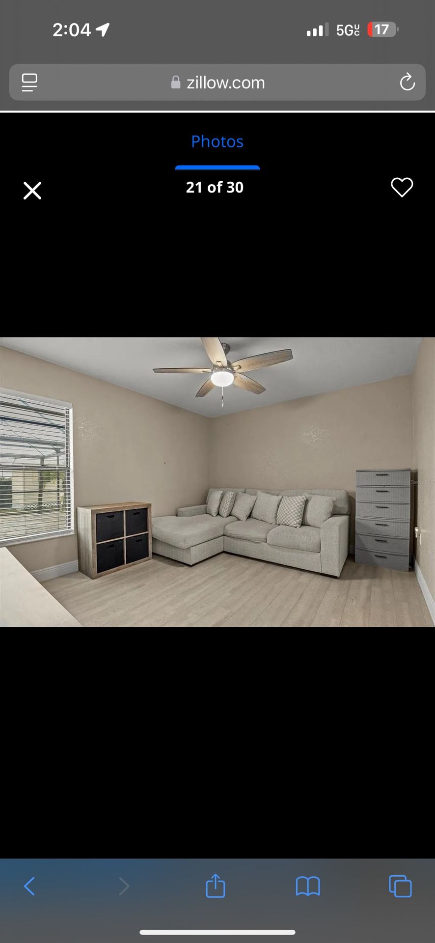 Ashley’s Sectional With Chaise