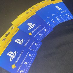 PlayStation Cards Fa Sale