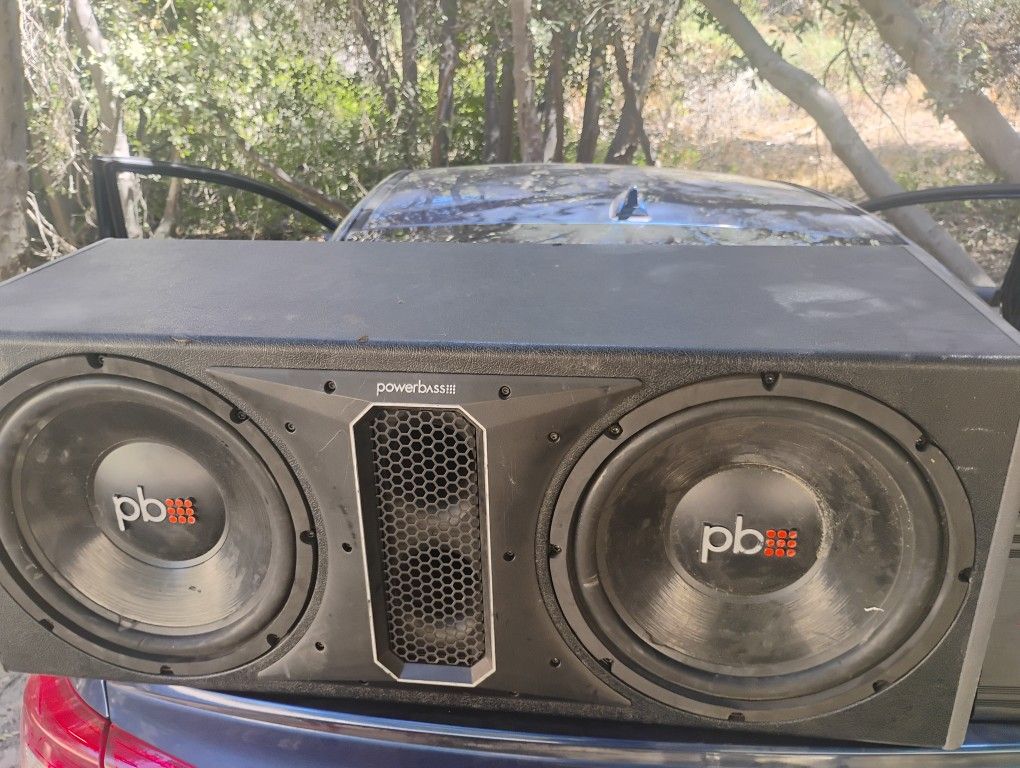 Bajo Y Amplificador Para Auto