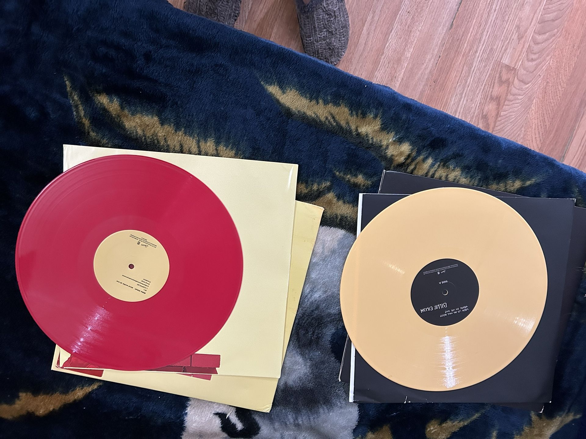 billie eilish Records (Have Record Player Listed As Well)