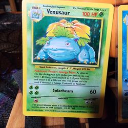Venasuar Base Set Pokemon 