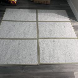 FULI Foldable 3 Pcs Floor Mar 